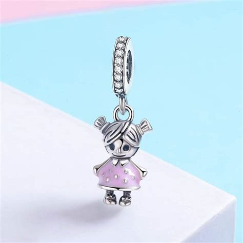 Little Girl Pendant Charm - The Silver Goose SA