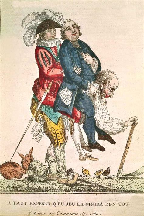 Anonymous. The Third Estate. 1789 | French revolution, Historical cartoons, French politics