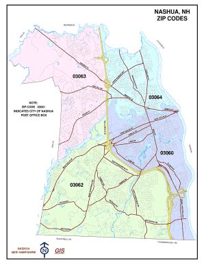 Nashua Nh Zip Code Map - Map Of Florida