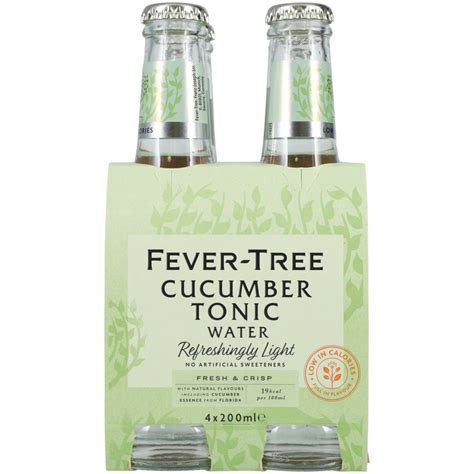 Buy Fever Tree Cucumber Tonic Water 4x20cl (80cl) cheaply | coop.ch