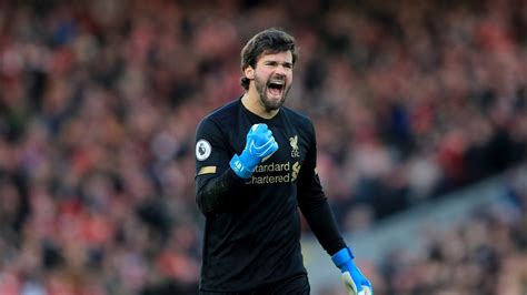 Alisson Becker back in training as Liverpool handed major boost after ...