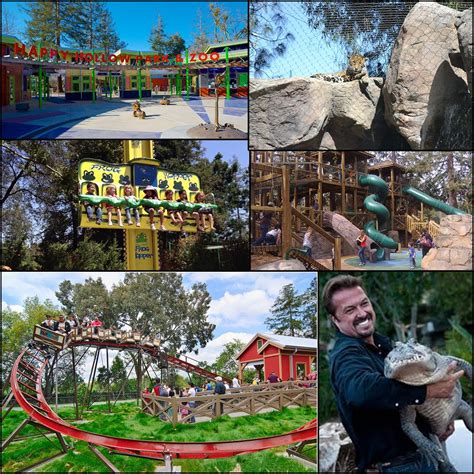 Happy Hollow Park & Zoo is a small 16-acre zoo and amusement park in ...