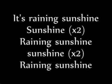 Raining Sunshine; By:Miranda Cosgrove (LYRICS ON SCREEN) New! - YouTube ...