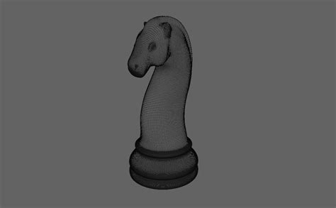 ArtStation - Horse Chess Game Piece - 3D model and STL Printable ...