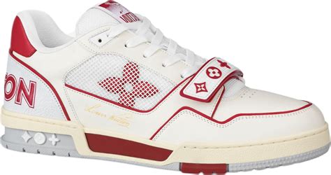 Louis Vuitton Trainer Red Mesh - 1A98VL