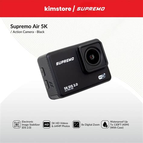 Supremo Action Camera Air 5K | Lazada PH