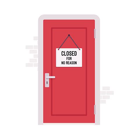 Royalty Free Closed Door Clip Art, Vector Images & Illustrations - iStock