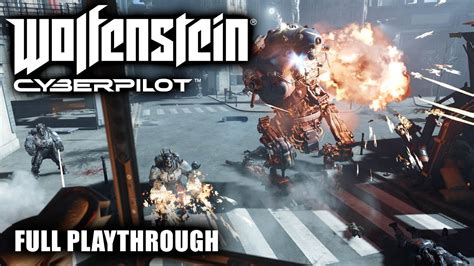 Wolfenstein Cyberpilot - Full Playthrough - YouTube