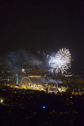 Fireworks On Last Evening 167th Cannstatter Editorial Stock Photo - Stock Image | Shutterstock