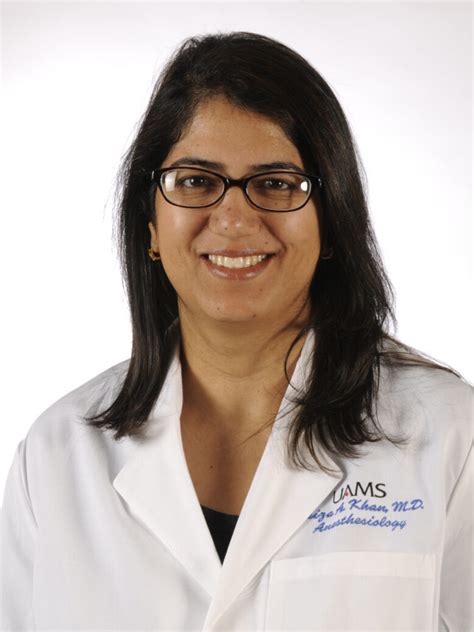 Faiza A. Khan, M.D. | Anesthesiologist | UAMS Health