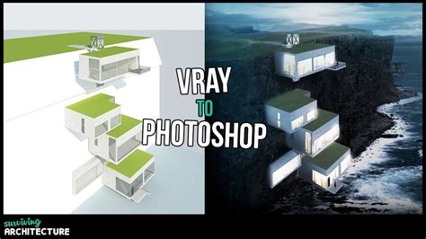 3D render | Visualizing Architecture in Adobe Photoshop - YouTube