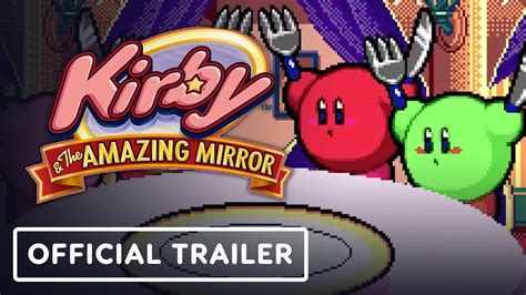 Kirby & The Amazing Mirror - Official Nintendo Switch Online Trailer - YouTube