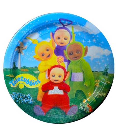 Teletubbies Vintage 1998 Large Paper Plates (8ct)