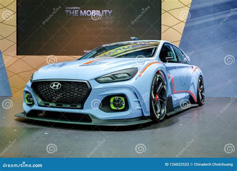 Hyundai Sport Racing Car Concept on Display at the 34th Thailand ...