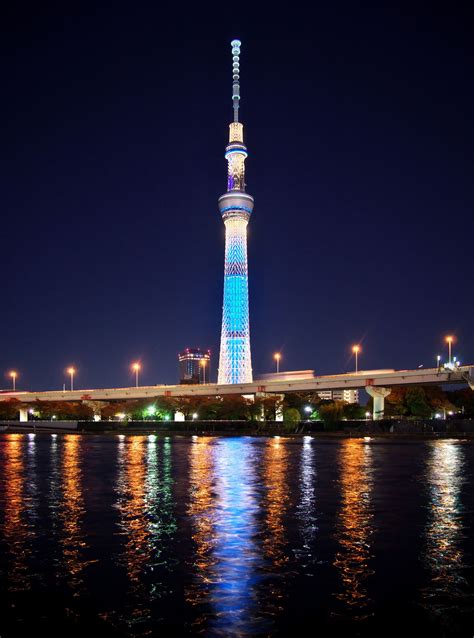 https://flic.kr/p/dyoP3v | TOKYO SKYTREE | 粋 Facade Lighting, Lighting Design, Saika, Tokyo ...