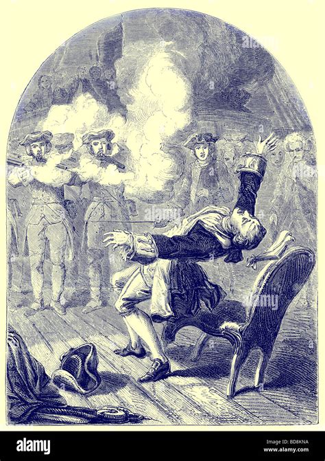 Execution of Admiral Byng Illustration from John Cassell s Illustrated ...