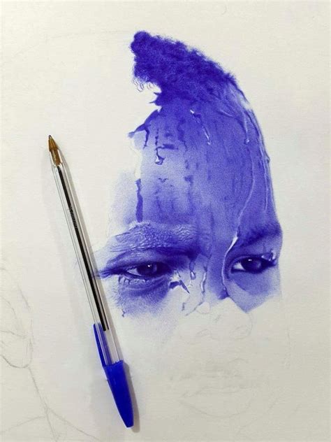 Mostafa Khodeir on Twitter: "Ballpoint pen drawing By me Time taken 2 month.… " Biro Art ...