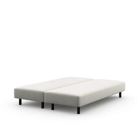 Sleepeezee Slim Divan Base | Feather & Black