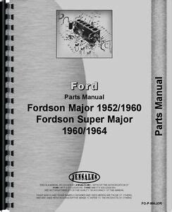 Ford 4000 Tractor Parts Manual