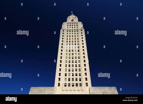 The art deco style state capitol building represents one of the more ...