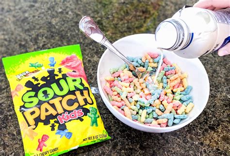 We Tried the New Sour Patch Kids Cereal Before Anyone Else | Sour patch kids, Kids cereal, Sour ...