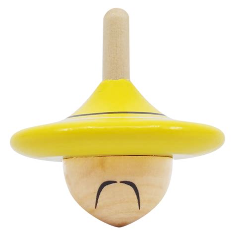 Wooden Spinning Top "The Chinese" - Spinning Hats Collection | SVOORA