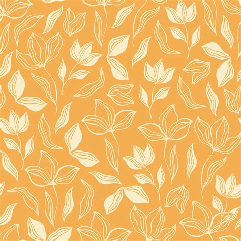 Orange Leaves Wallpaper Pre-pasted and Traditional Wallpaper - Etsy