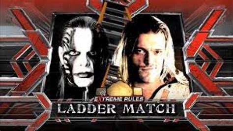 Edge Vs Jeff Hardy - Ladder Match - Campeonato Mundial Peso Pesado ...