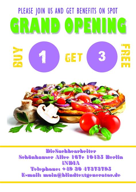 20 Grand Opening Flyer Templates Free - Demplates