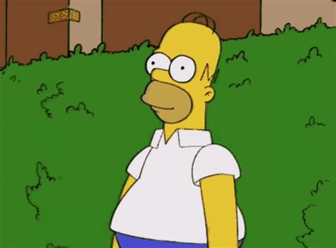 Homer Simpson Bushes GIF - HomerSimpson Bushes MolotovCocktail ...