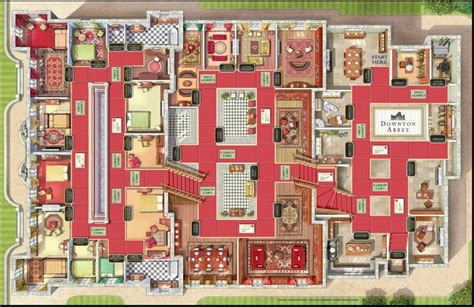 Downton Abbey Floor Plan Servants | Viewfloor.co