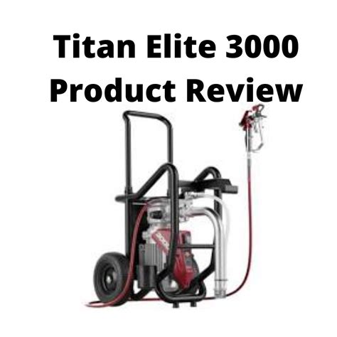 Introducing the Titan Elite 3000 Sprayer