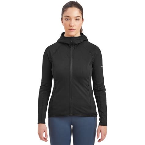 Montane Protium Women's Hooded Fleece Jacket - black | BIKE24