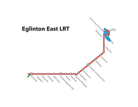 Eglinton Lrt Map