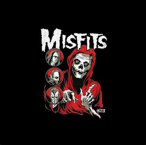 The Misfits Band Digital Art by Sans Omew - Fine Art America