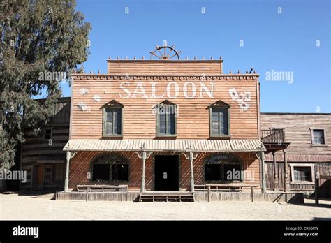 Old Western Saloon Outside