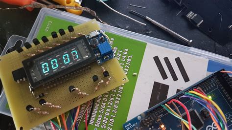 Made a Circuit to drive VFD displays on an arduino. : electronics