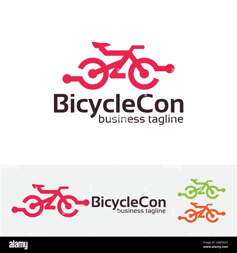 Creative bicycle logo design. Bike and Sport logo template Stock Vector ...