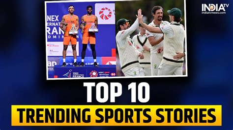 India TV Sports Wrap on March 11: Today's top 10 trending news stories ...