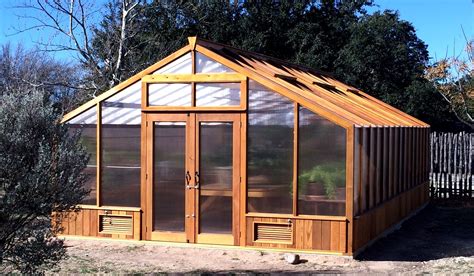 Cedar-Built Greenhouses | Build a greenhouse, Backyard greenhouse, Greenhouse plans