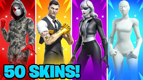 50 *BEST* Fortnite Skins Of All Time! - YouTube