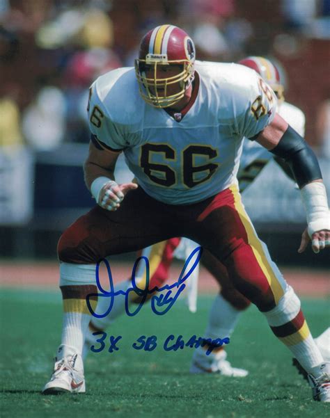 Joe Jacoby Autographed/Signed Washington Redskins 8×10 Photo 3x Champs 27844 – Denver Autographs