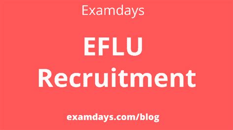 EFLU Recruitment 2023 Non Teaching 138 Posts Apply efluniversity.ac.in