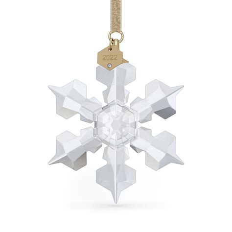 Swarovski 2022 Annual Edition Snowflake Dated Ornament