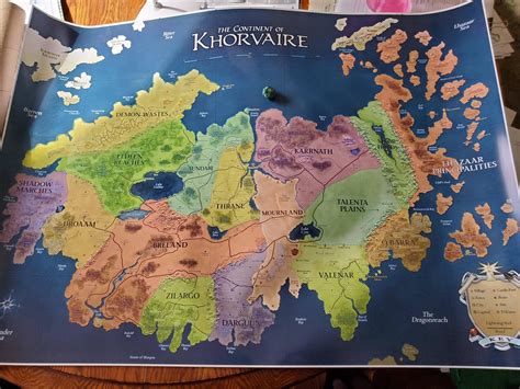 Political map of Khorvaire poster : r/Eberron