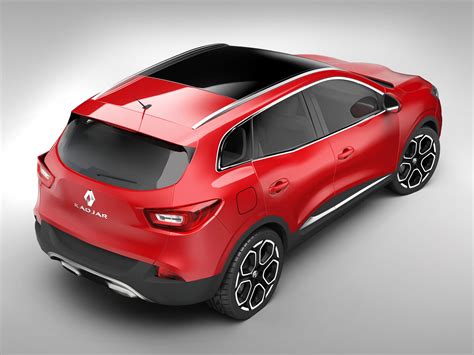 Renault Kadjar 2016 3D Model MAX OBJ 3DS FBX - CGTrader.com