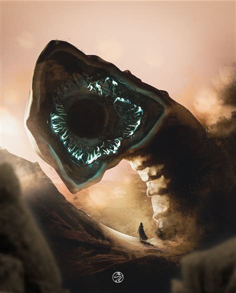 Jelle - Dune Sandworm - concept art