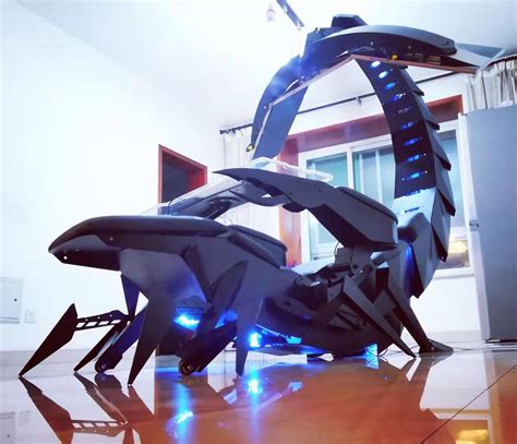 Scorpion Chair - Futuristic Zero Gravity Reclining Workstation / Gaming ...