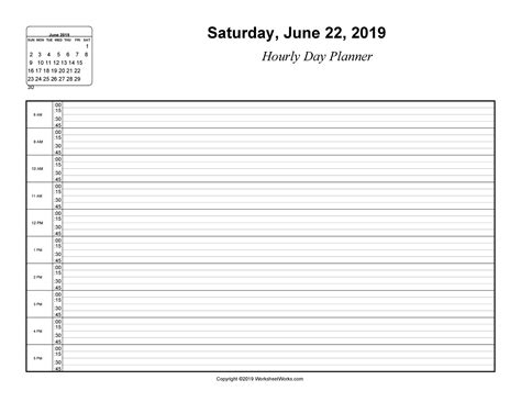 43 Effective Hourly Schedule Templates (Excel & MS Word) ᐅ TemplateLab