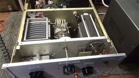 Single 3-500z Homebrew Linear Amplifier in the bench - YouTube